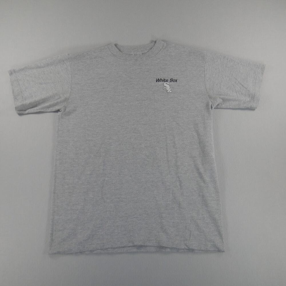 Vintage Y2K Chicago White Sox Mesh Gray MLB Short Sleeve Mens Size‎ Large